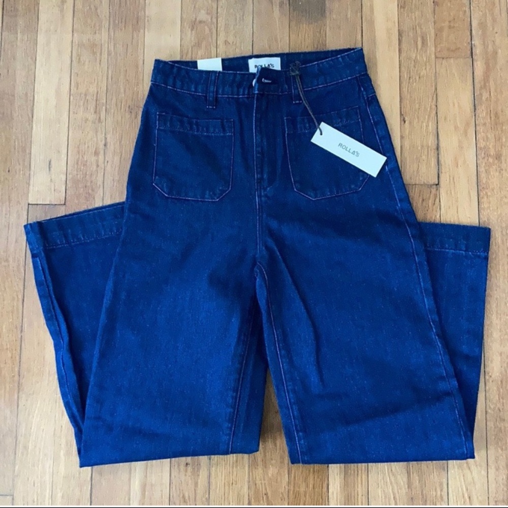 Rollas Sailor Jean in Brigitte blue 26”